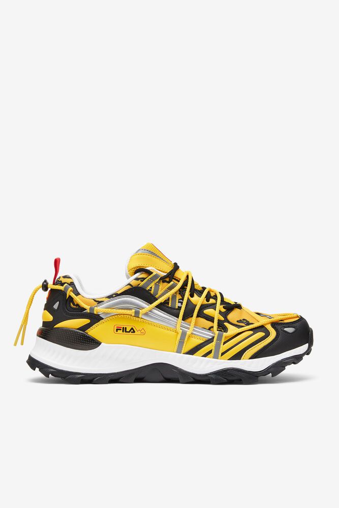 Fila Trainers Mens Yellow Expeditioner - Ireland 80416-TVWD